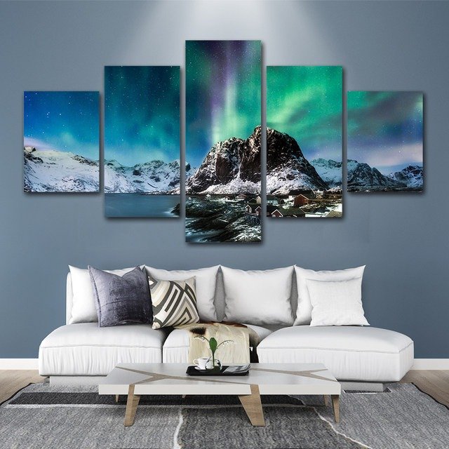 Arctic Mountain Wall Art Hd