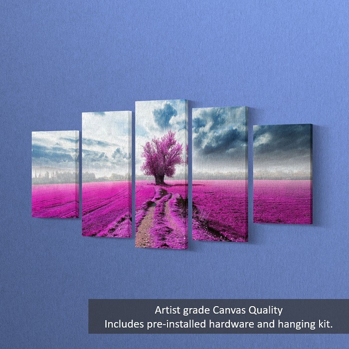 Scenic Countryside Canvas Wall Art Beautiful Tree Prints For Any Space